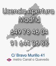 Presupuestos de proyectos y licencias